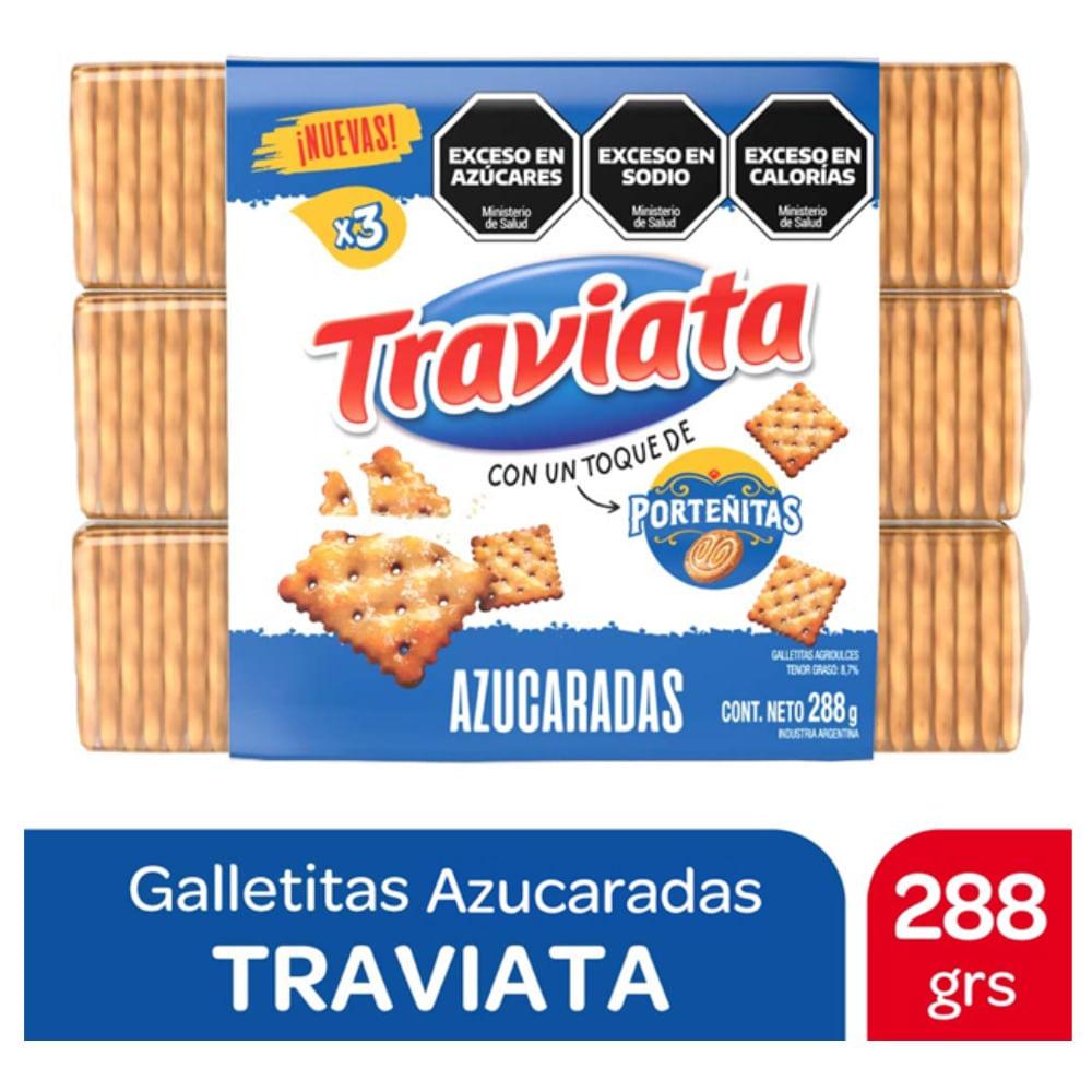 GALLETITAS TRAVIATA C TOQ PORTEÑITA X288GRS