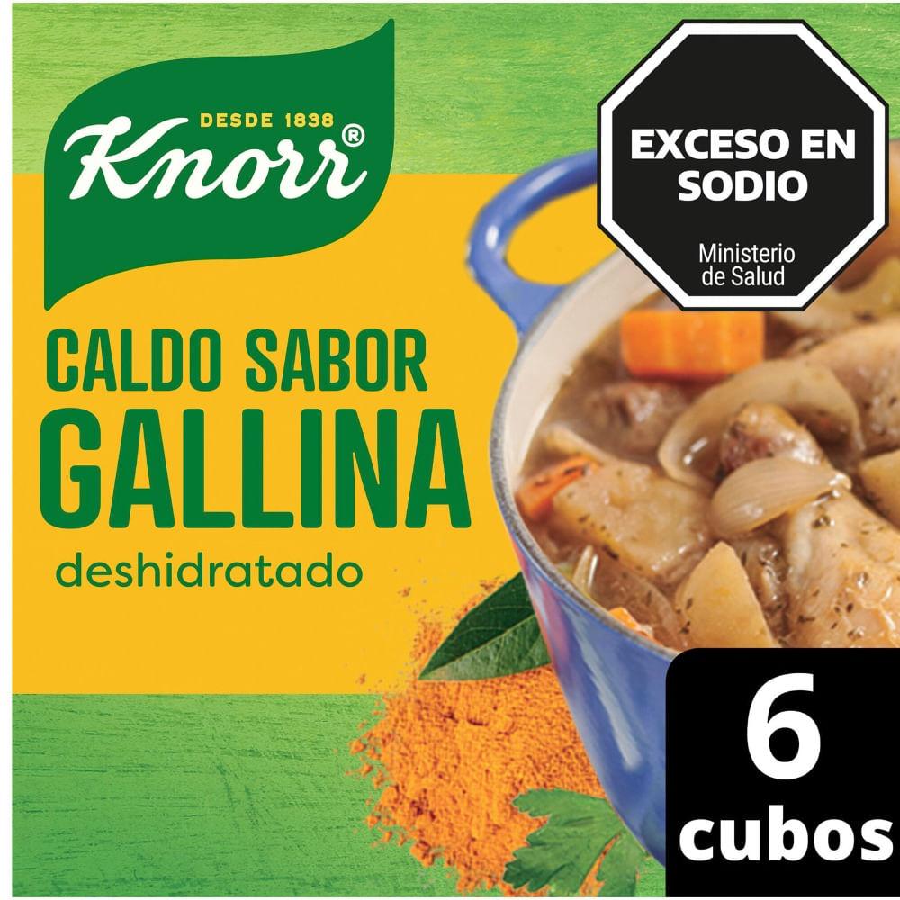 CALDO DE GALLINA KNORR x 6u