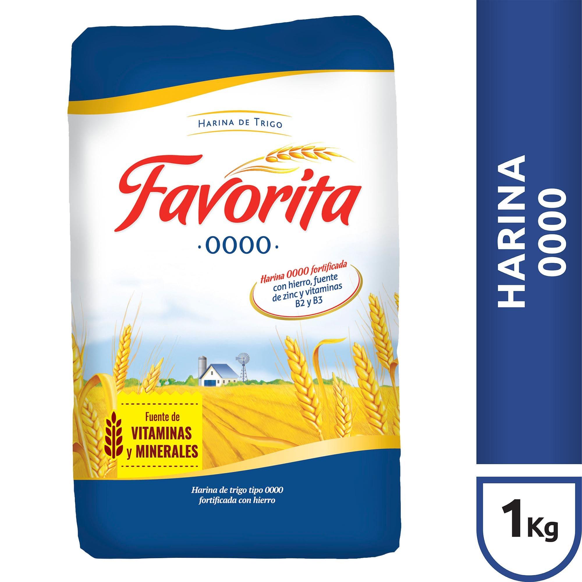 HARINA 0000 FAVORITA x 1 kg