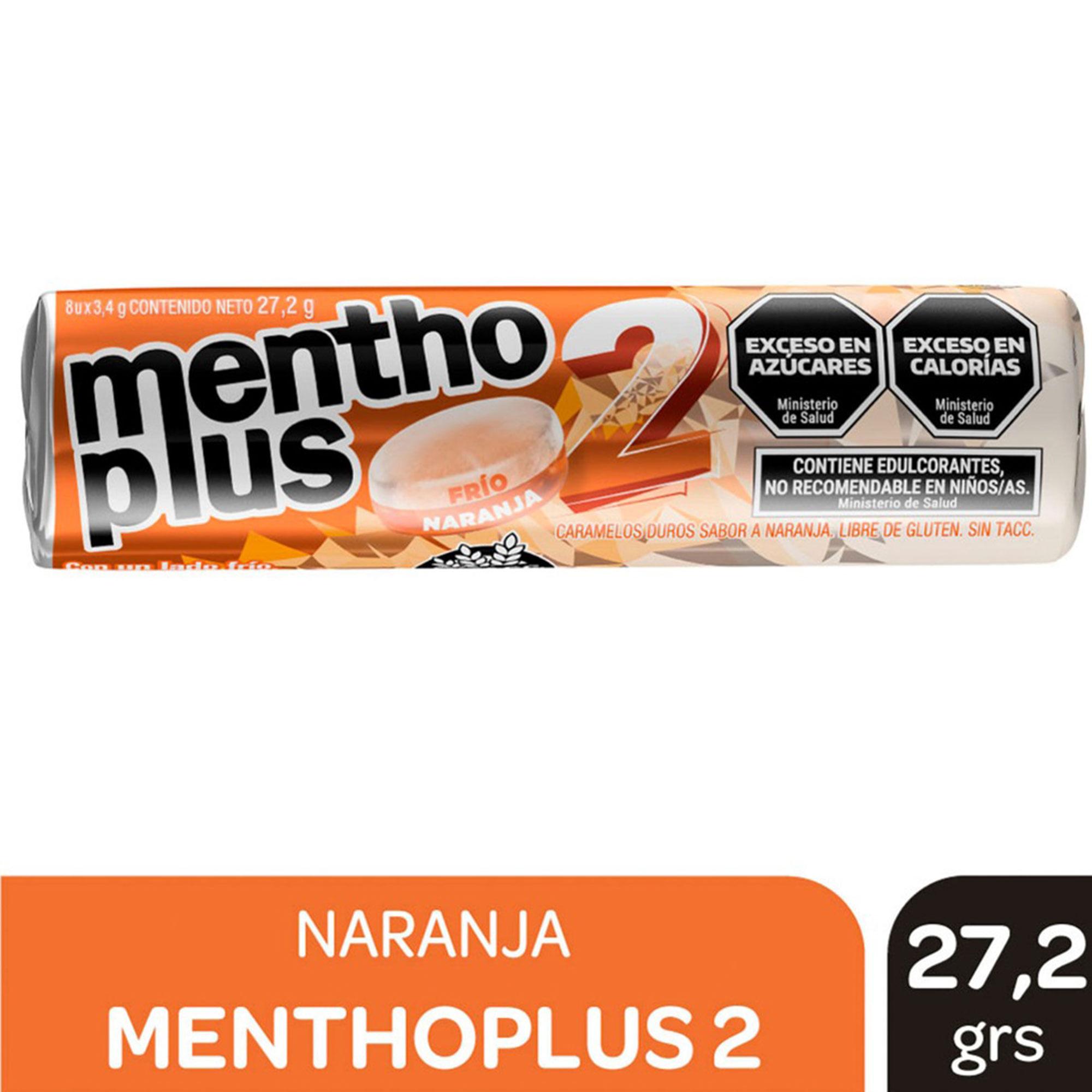 CARAMELO ACIDO NARANJA MENTHOPLUS x 8u