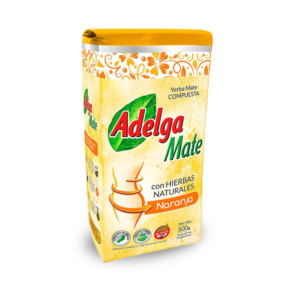 YERBA ADELGA MATE NARANJA X500GRS