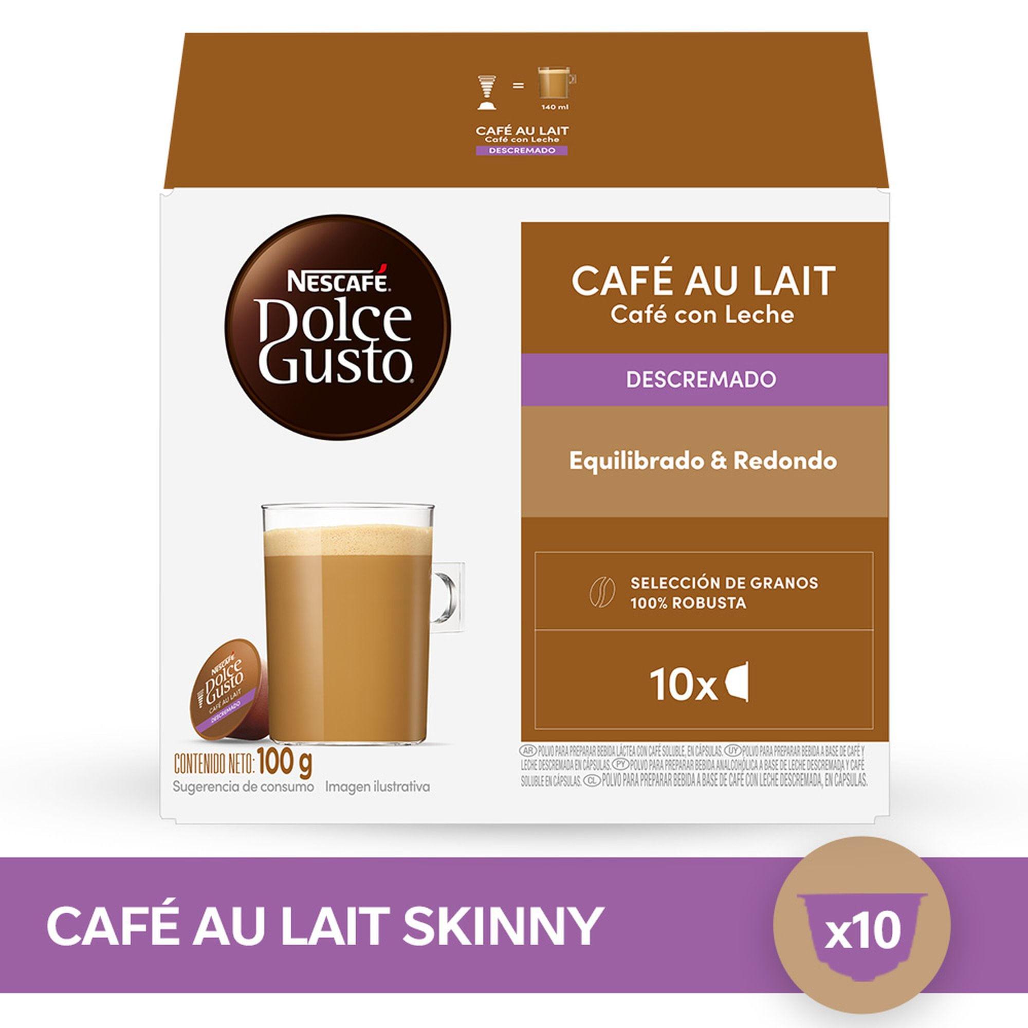CAFE DOLCE GUSTO AULAIT SKINNY 10CAP C/NET100gr