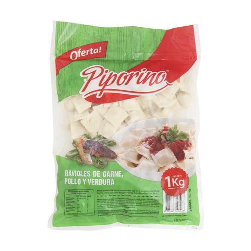 RAVIOLES PIPORINO CARNE Y VERDURA CAJA x 1kg