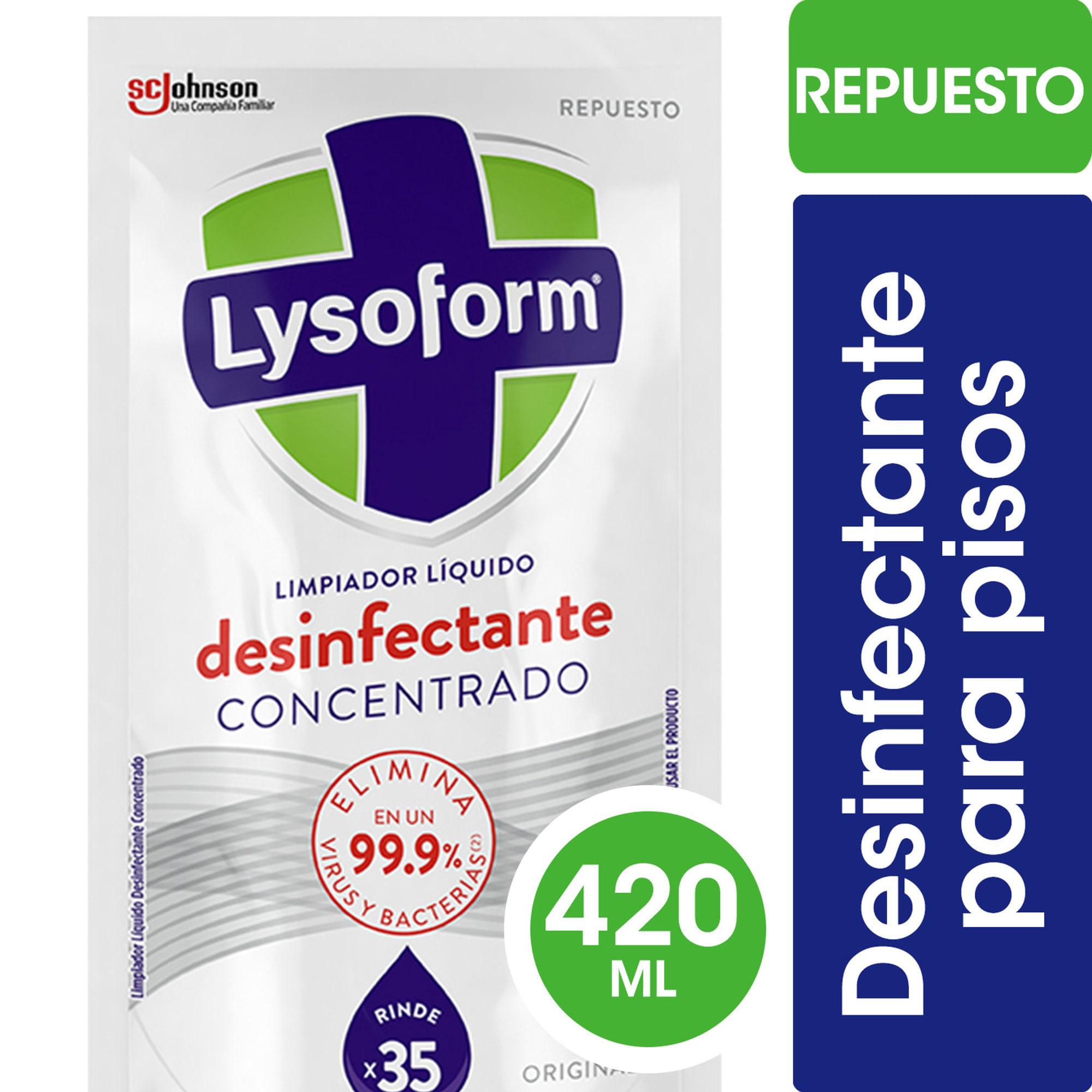 LIMPIADOR LIQUIDO ORIGINAL LYSOFORM DP x420ml