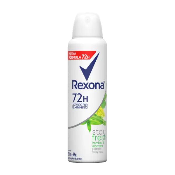DESODORANTE AERO MUJ BAMB/ALOE REXONA x 150ml