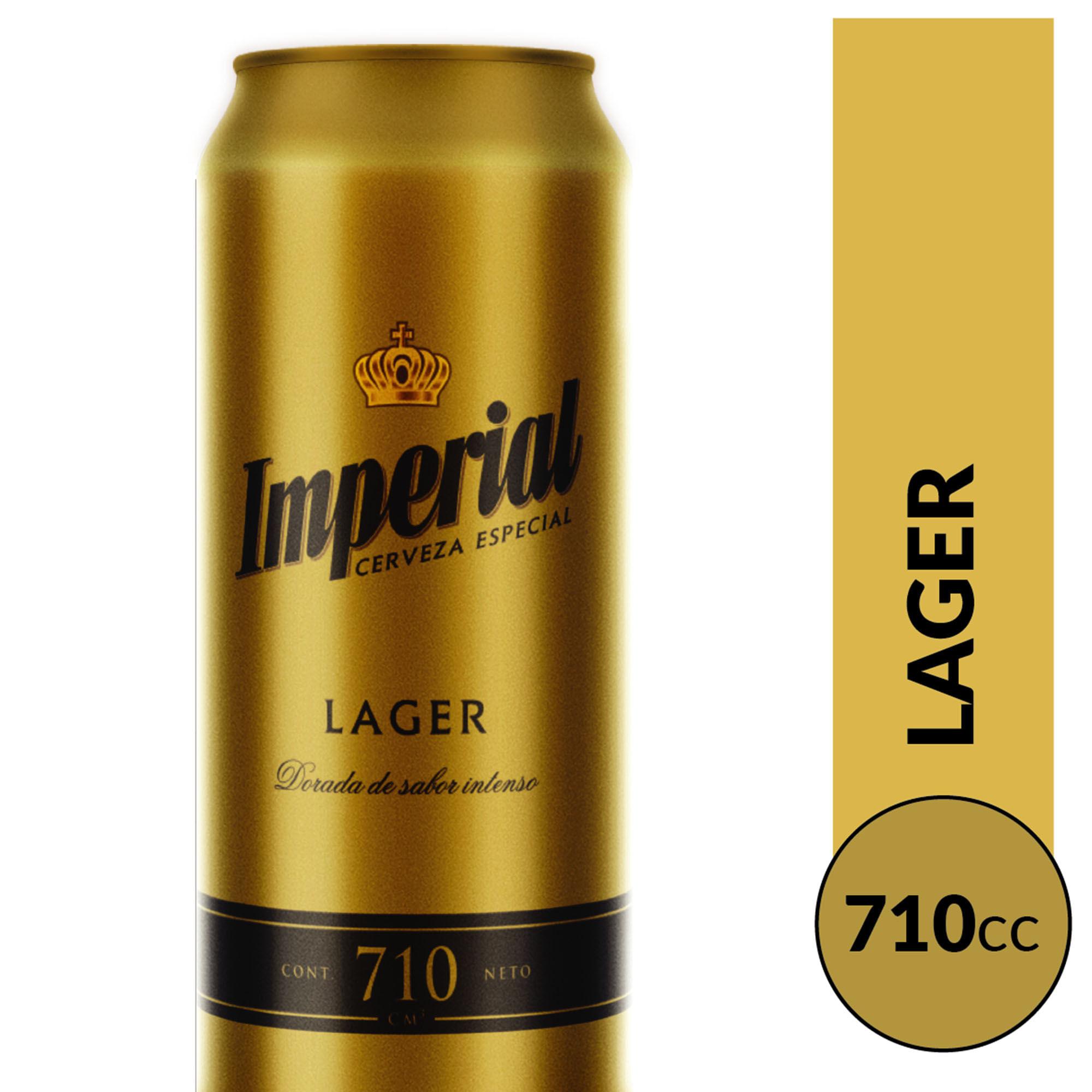 CERVEZA IMPERIAL LAGER x 710ml