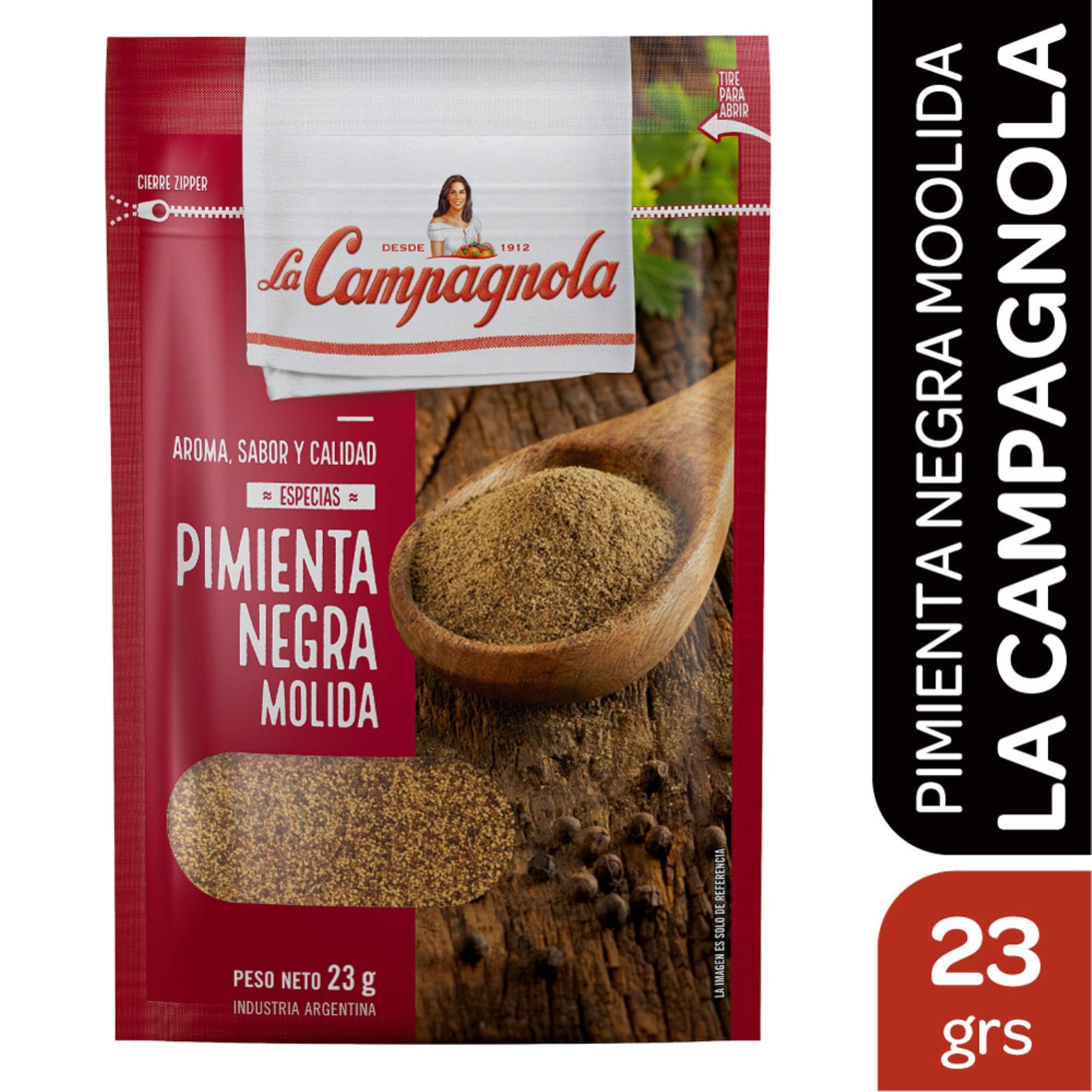 PIMIENTA NEGRA MOLIDA LC x 23 g