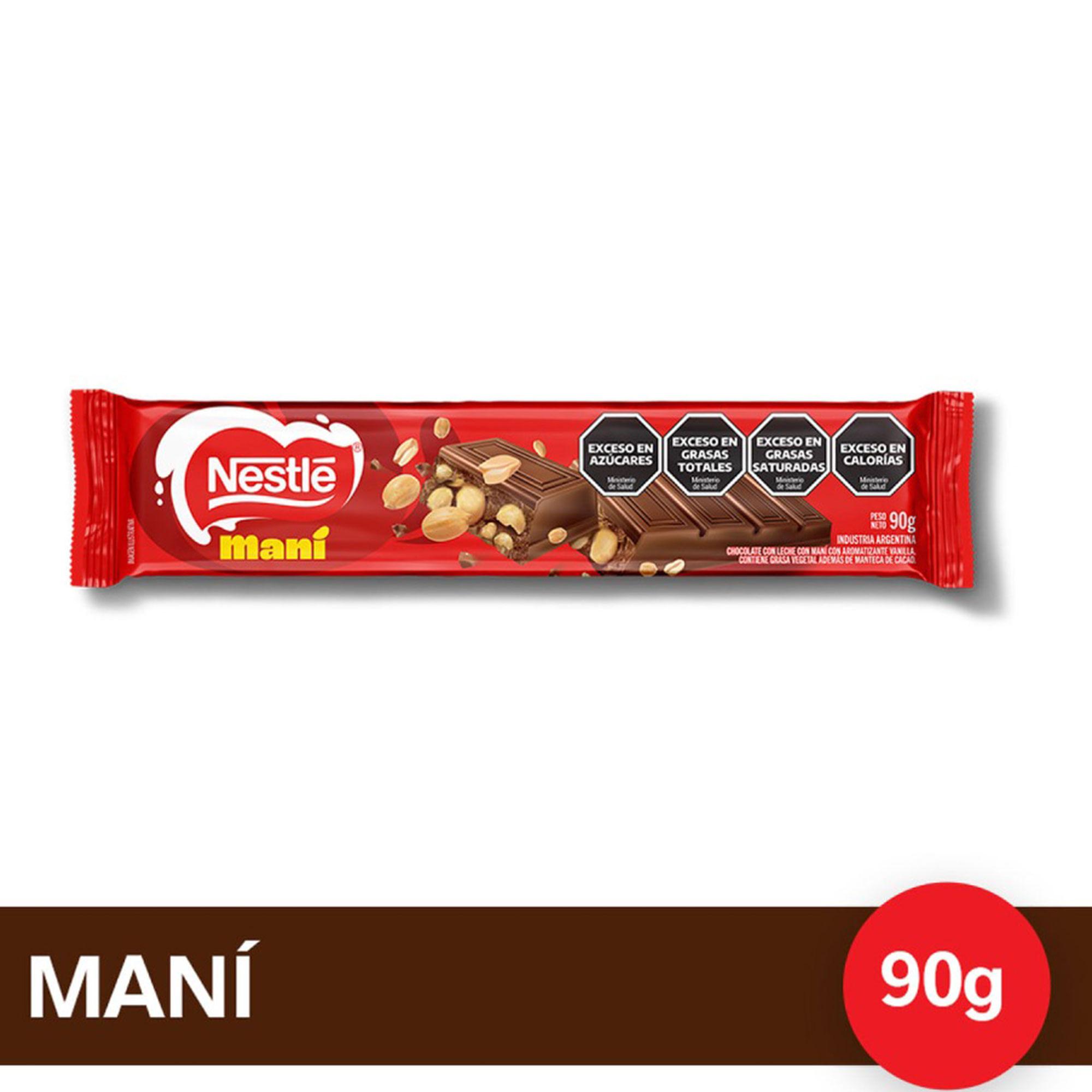 CHOCOLATE C/MANI NESTLE x 90g
