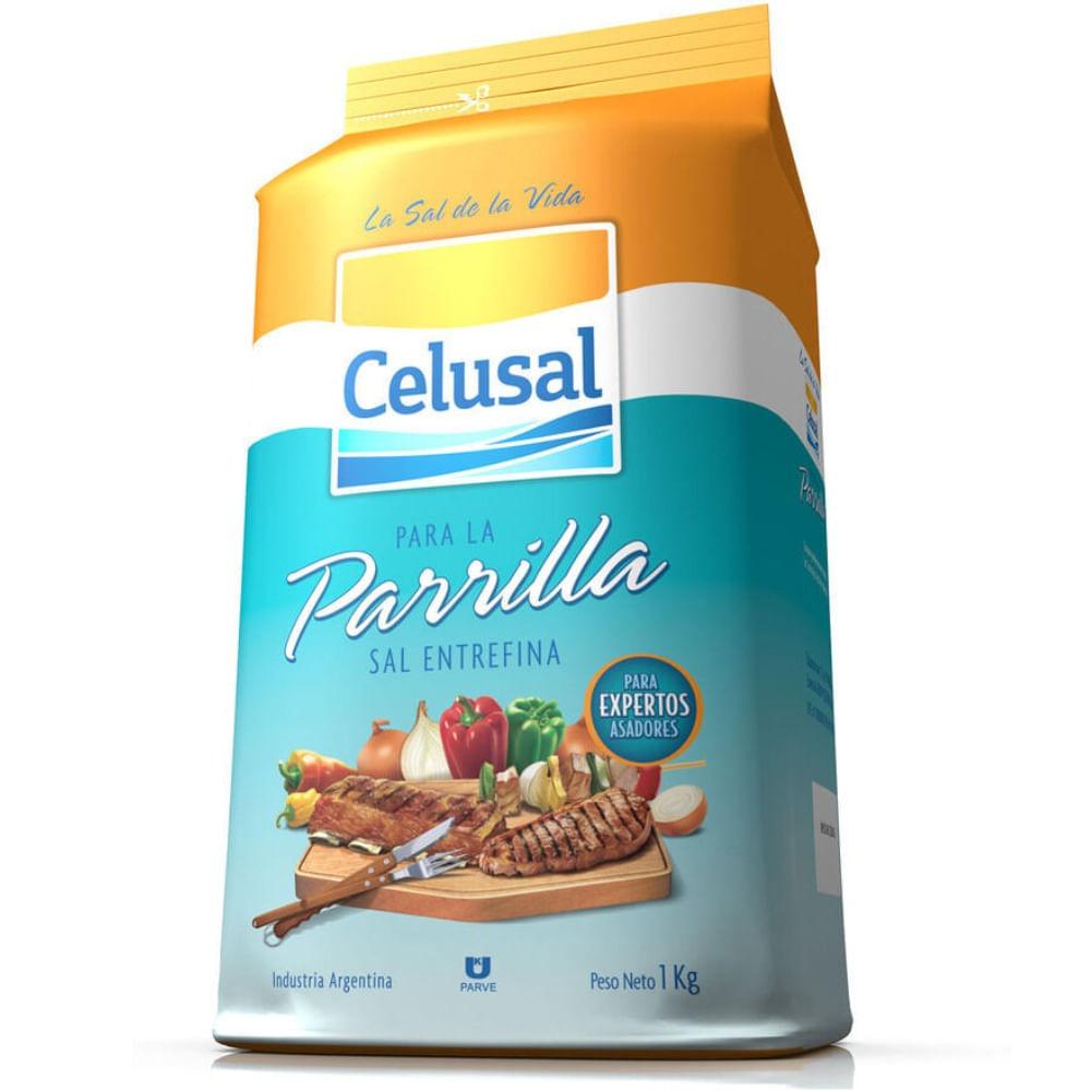 SAL ENTREFINA PARRILLA CELUSAL PAQ x 1kg
