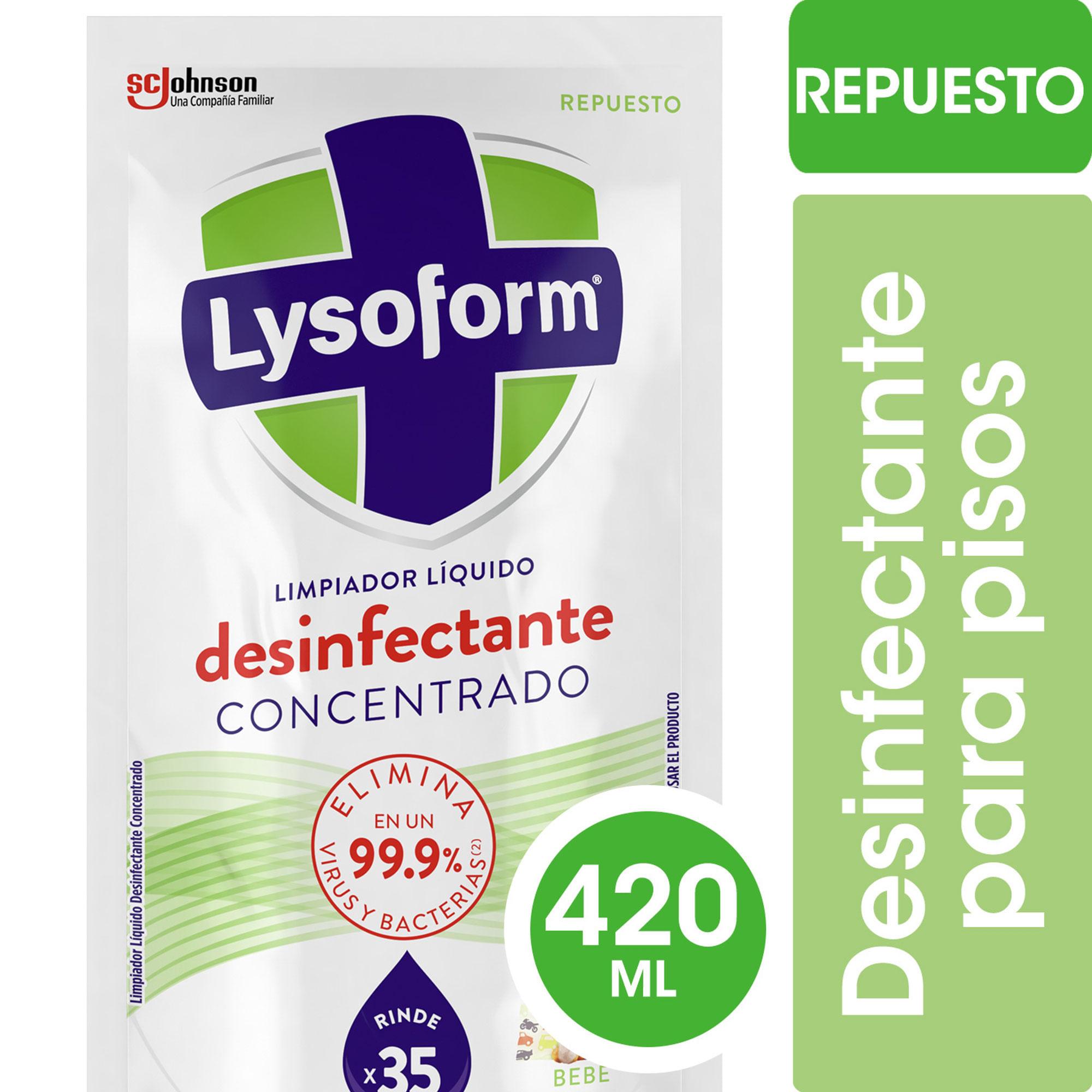 LIMPIADOR LIQUIDO BEBE LYSOFORM DP x420ml