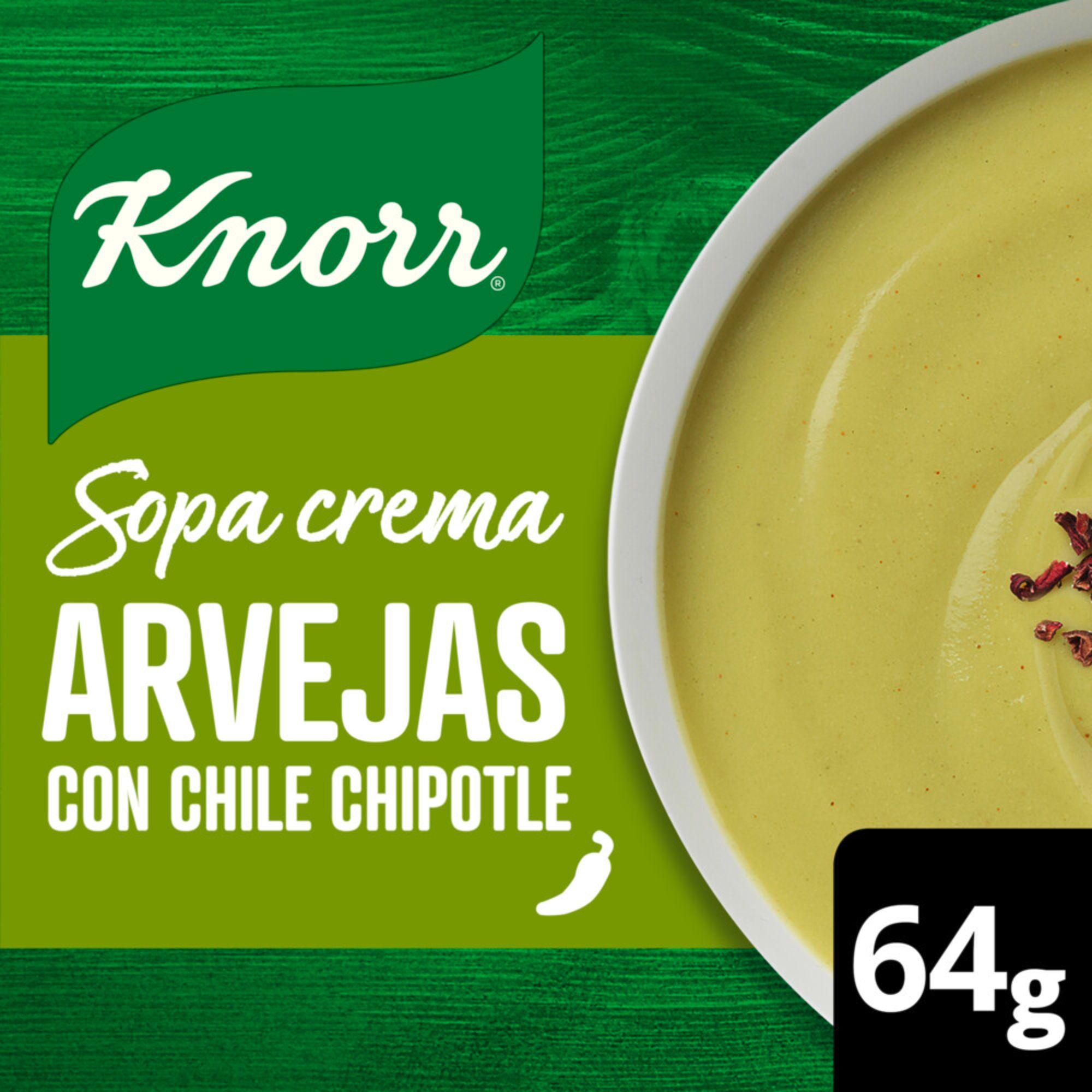SOPA CREMA ARVEJAS C/CHILE KNORR x 64g