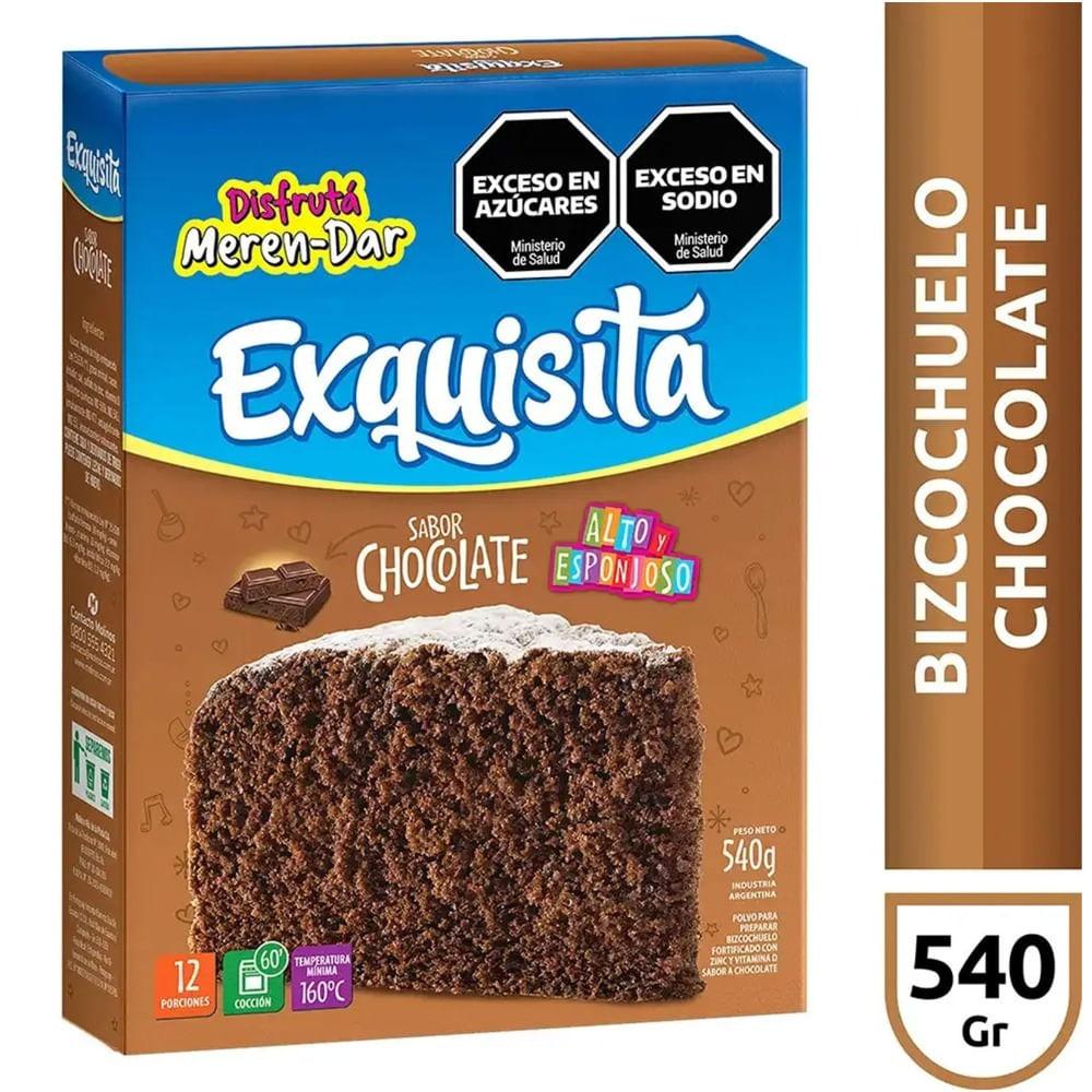 BIZCOCHUELO CHOCOLATE EXQUISITA x 540g