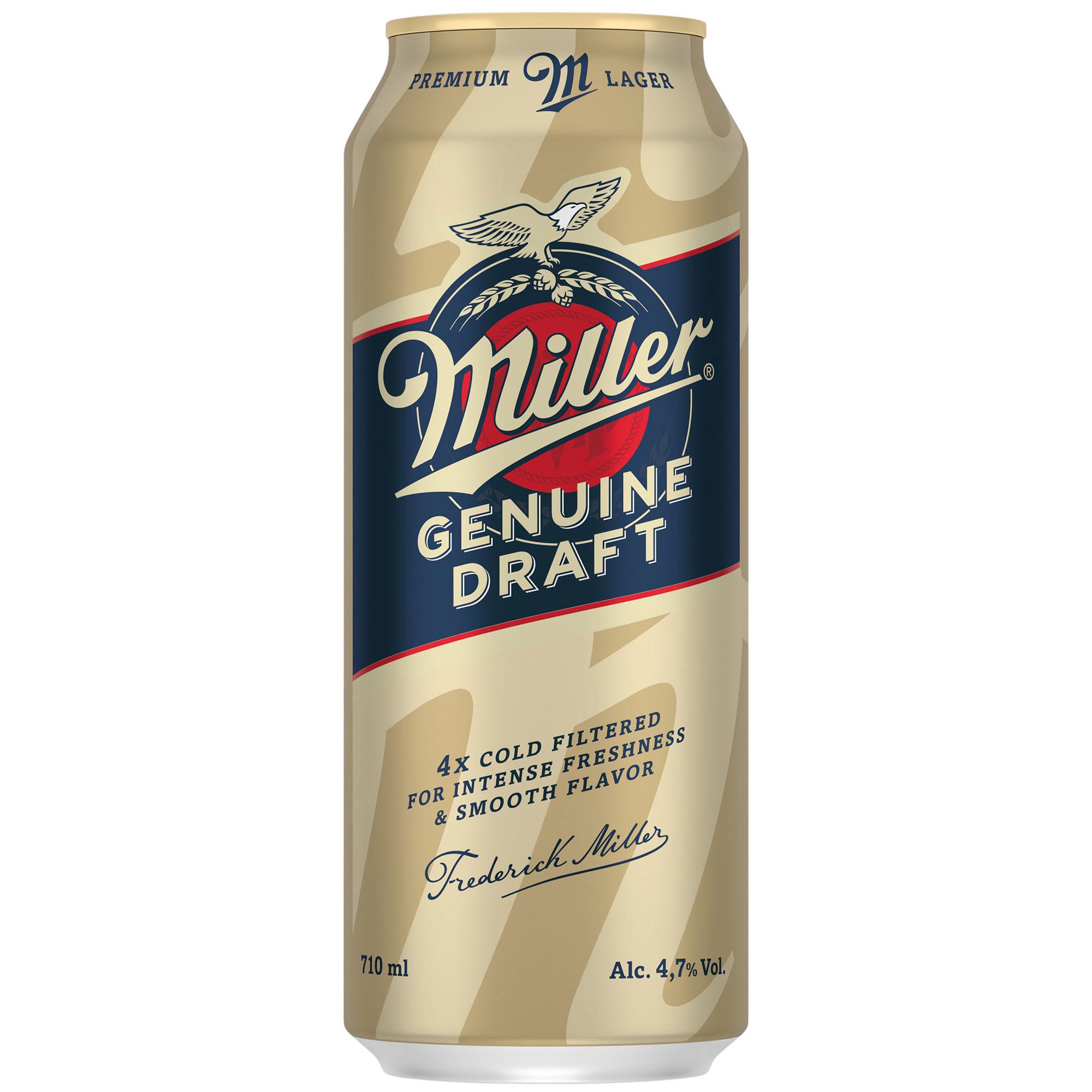 CERVEZA MILLER x 473ml