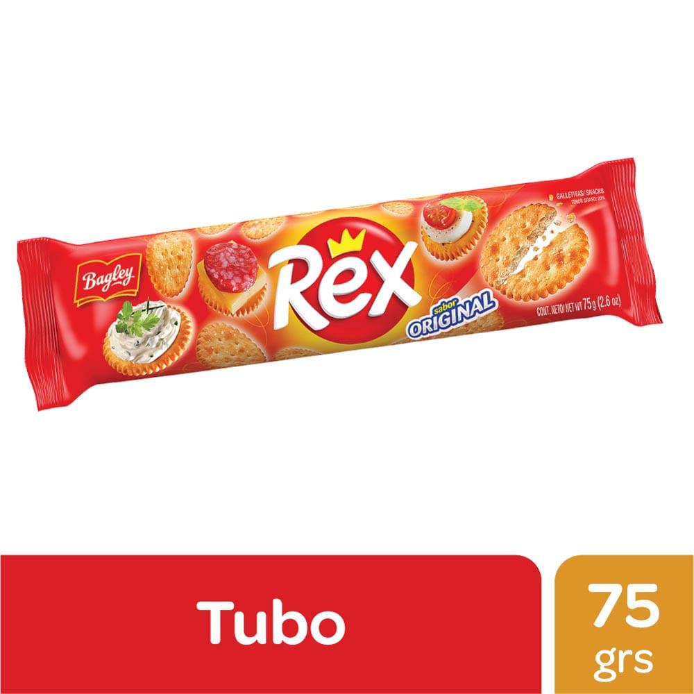 SNACK CLASICAS TUBO REX x 75g