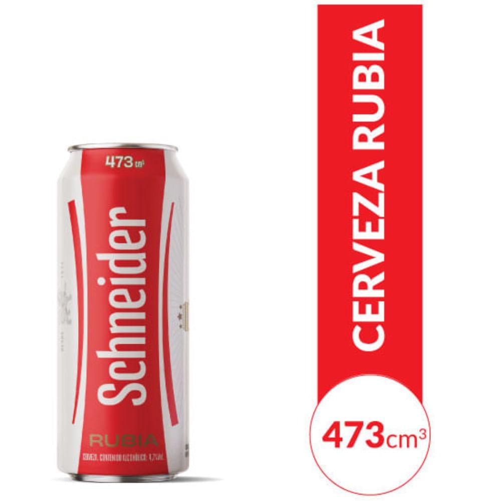 CERVEZA RUBIA SCHNEIDER x473ml