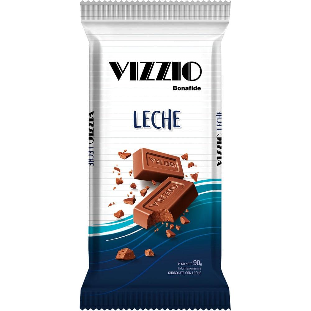 CHOCOLATE LECHE VIZZIO x 90g