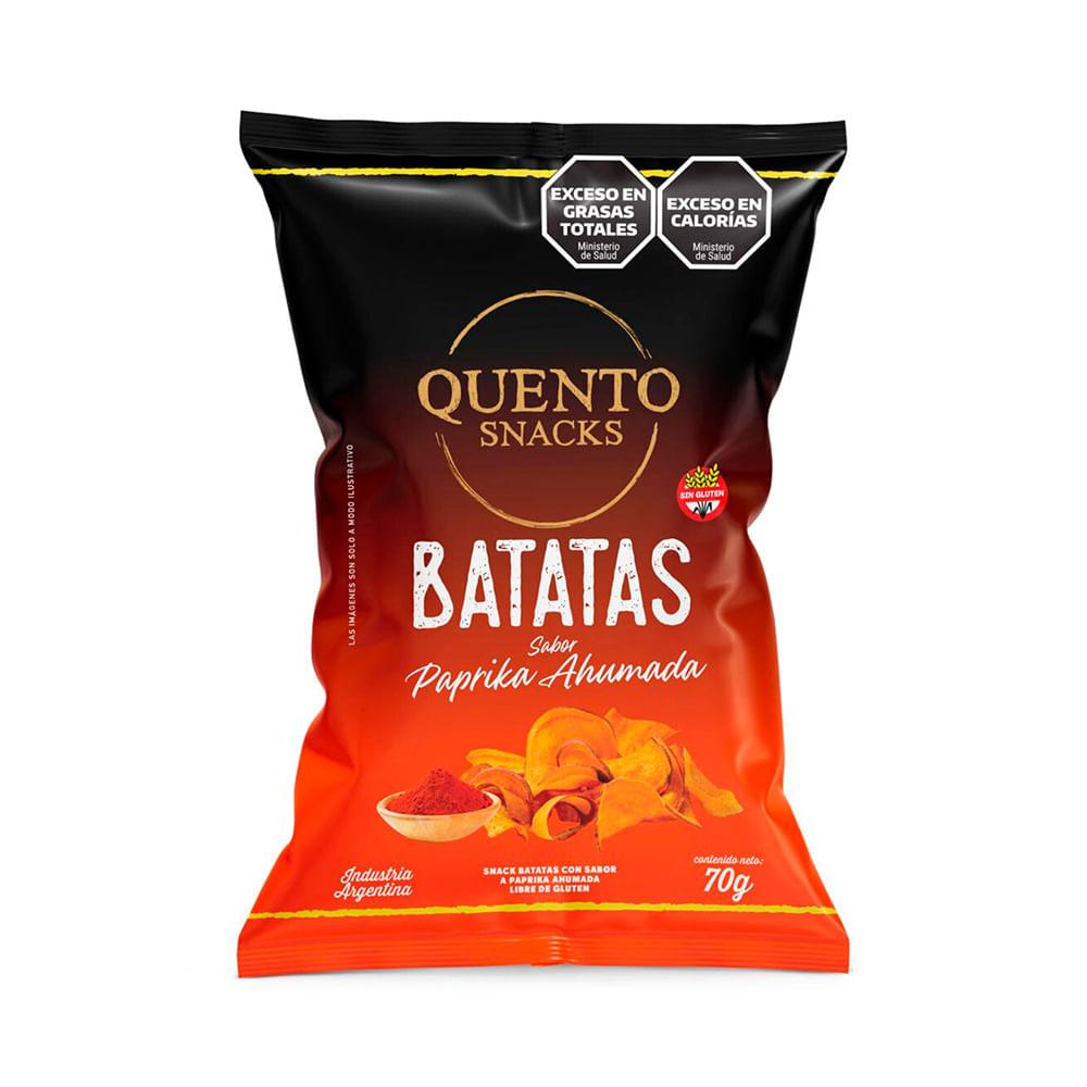 BATATAS PAPRIKA AHUMADA QUENTO x 70g