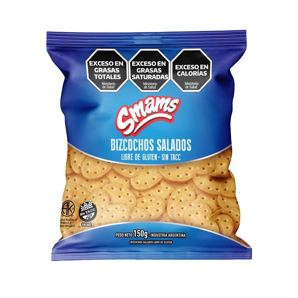BIZCOCHITOS SALADOS 150gr SMAMS
