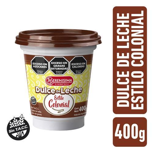DULCE DE LECHE EL SERRANITO 400gr