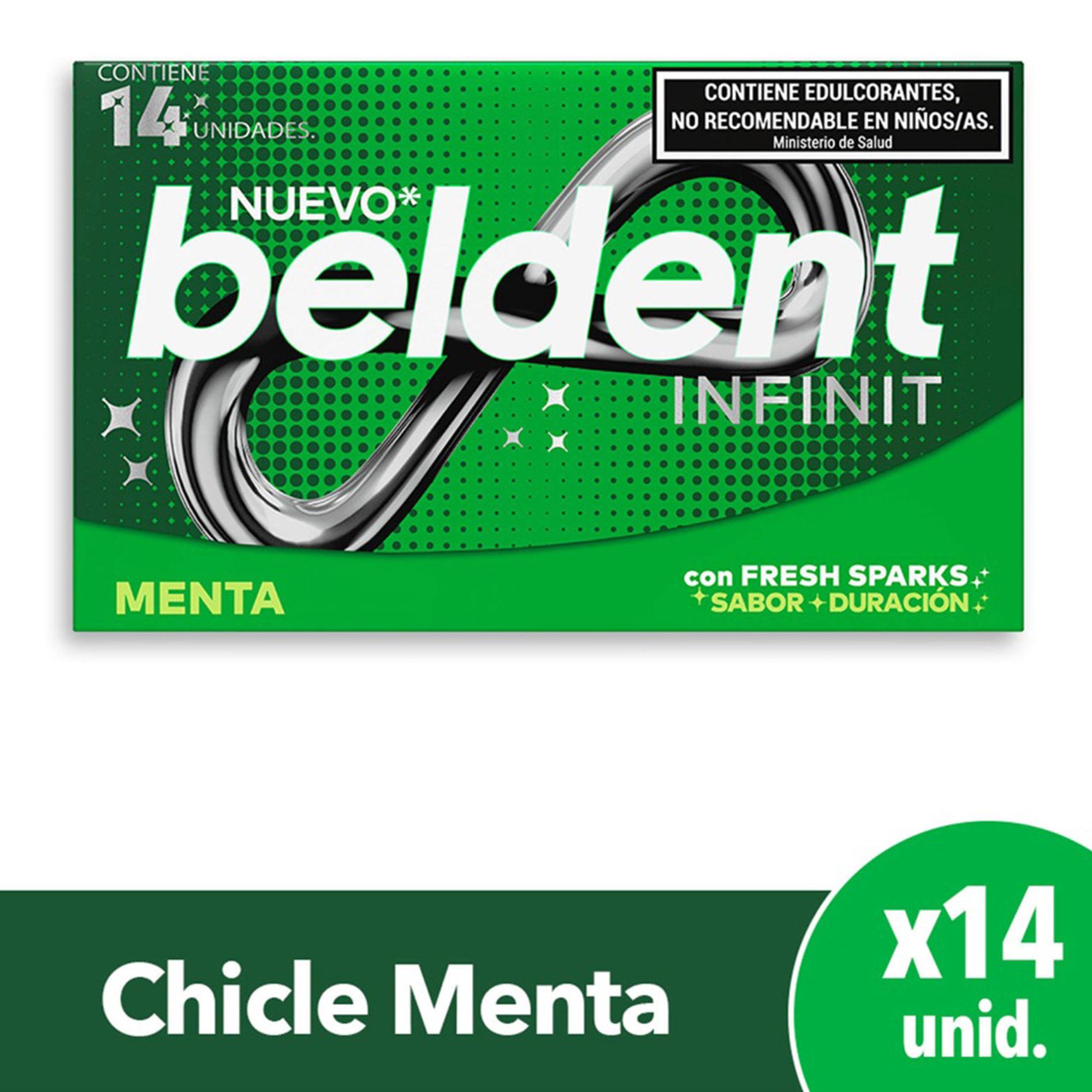 CHICLE BELDENT INFINIT FRESH SPARKS x 14u