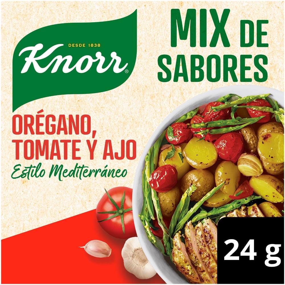 CALDITO SABORIZANTE OREGANO Y TOMATE KNOOR x 4u