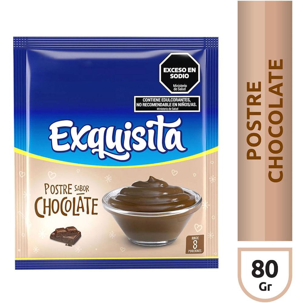 POSTRE CHOCOLATE EXQUISITA x 80g