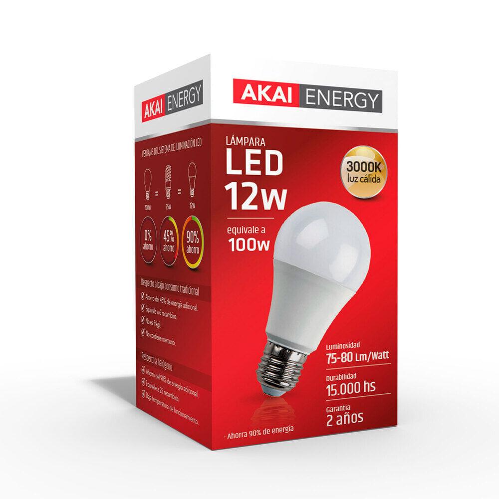 LAMPARA CALIDA LED 12W CANDELA