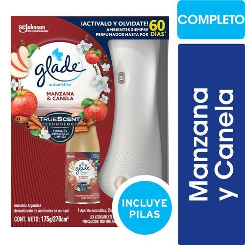GLADE AUTOMATICO FULL MANZ Y CANELA x 270ml