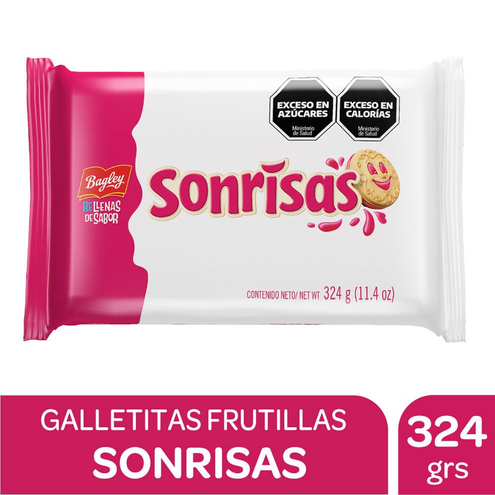 GALLETITAS SONRISAS TRIPACK x324grs