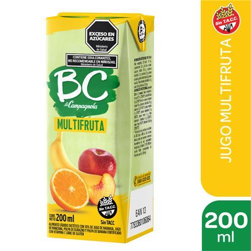 JUGO MULTIFRUTA BC x 200ml