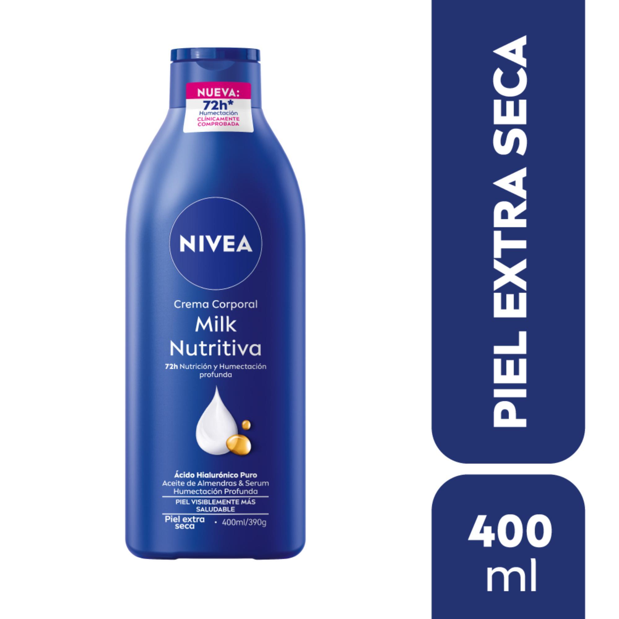 CREMA MILK NUTRITIVA NIVEA x 400ml