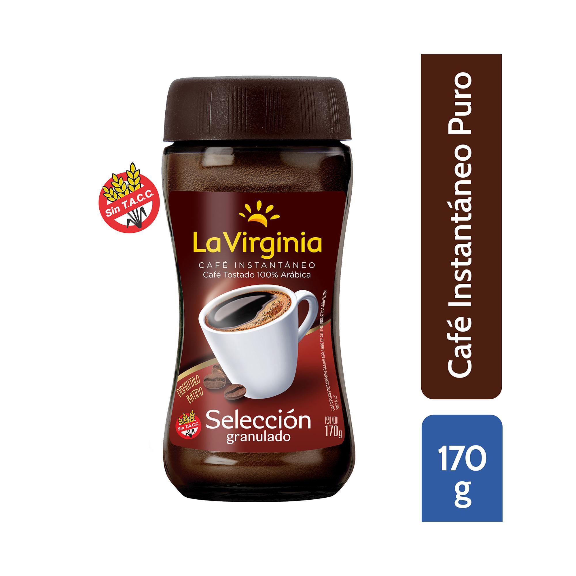 CAFE INSTANTANEO TOSTADO LA VIRGINIA x170grs