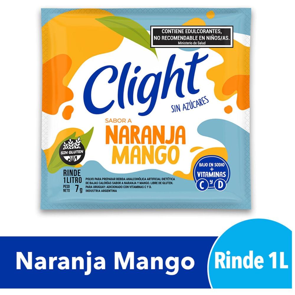 JUGO POLVO NARANJA/MANGO CLIGHT x 8.5g