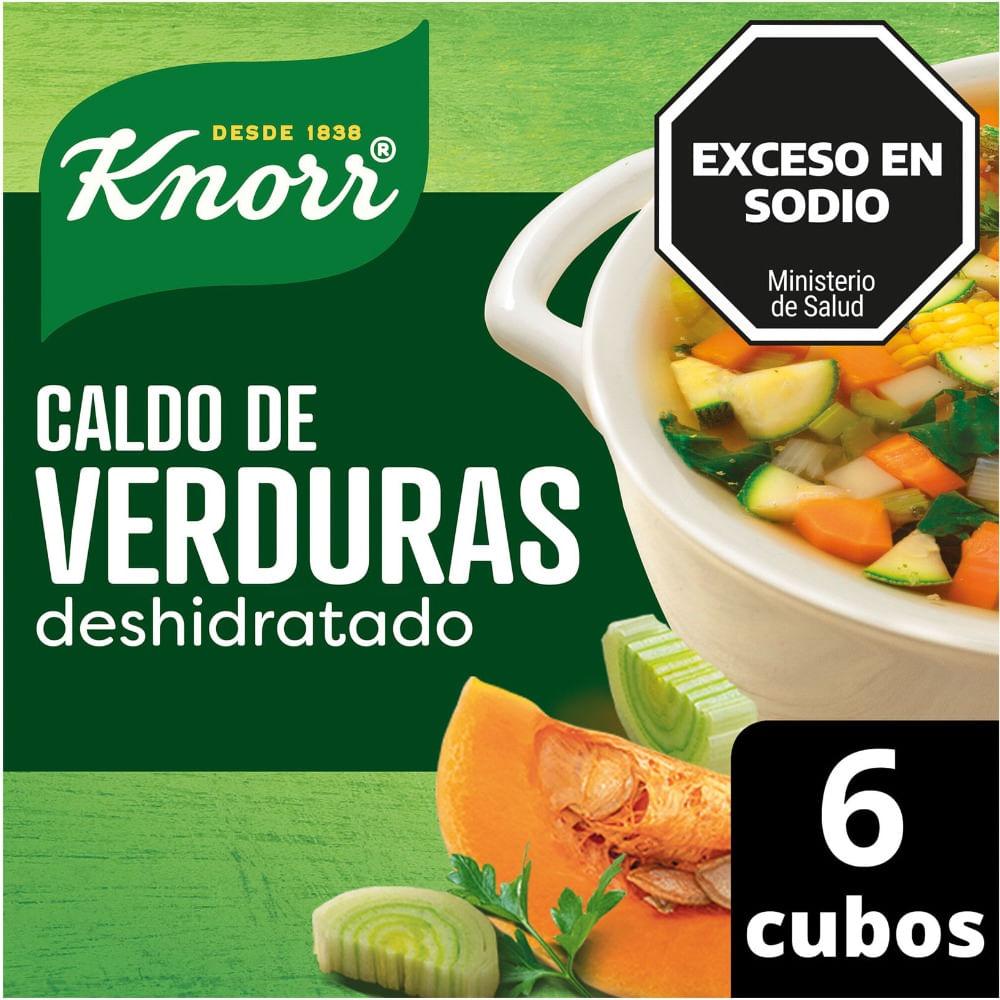 CALDO DE VERDURA KNOR X6