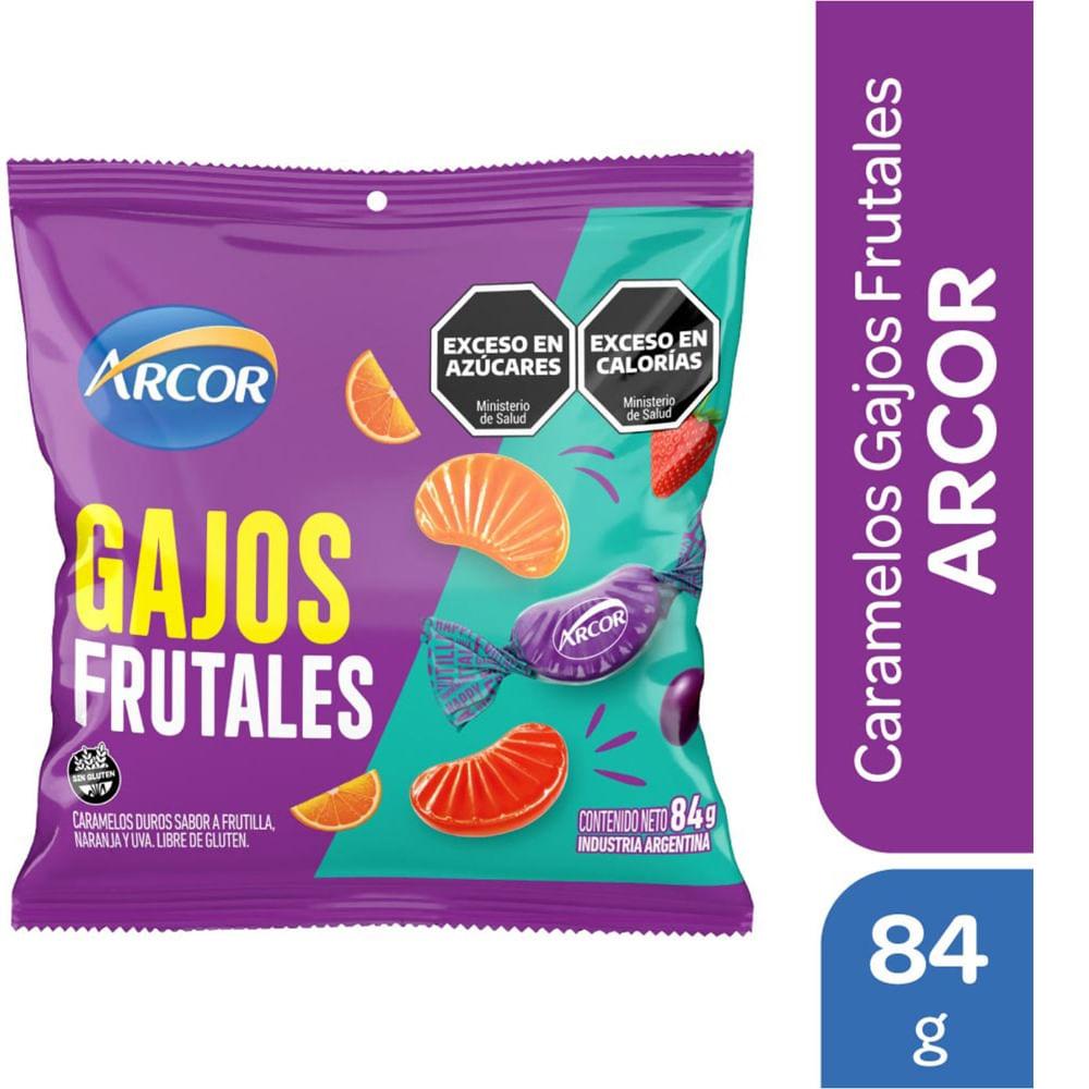 CARAMELOS GAJITOS SURTIDOS ARCOR X84GRS
