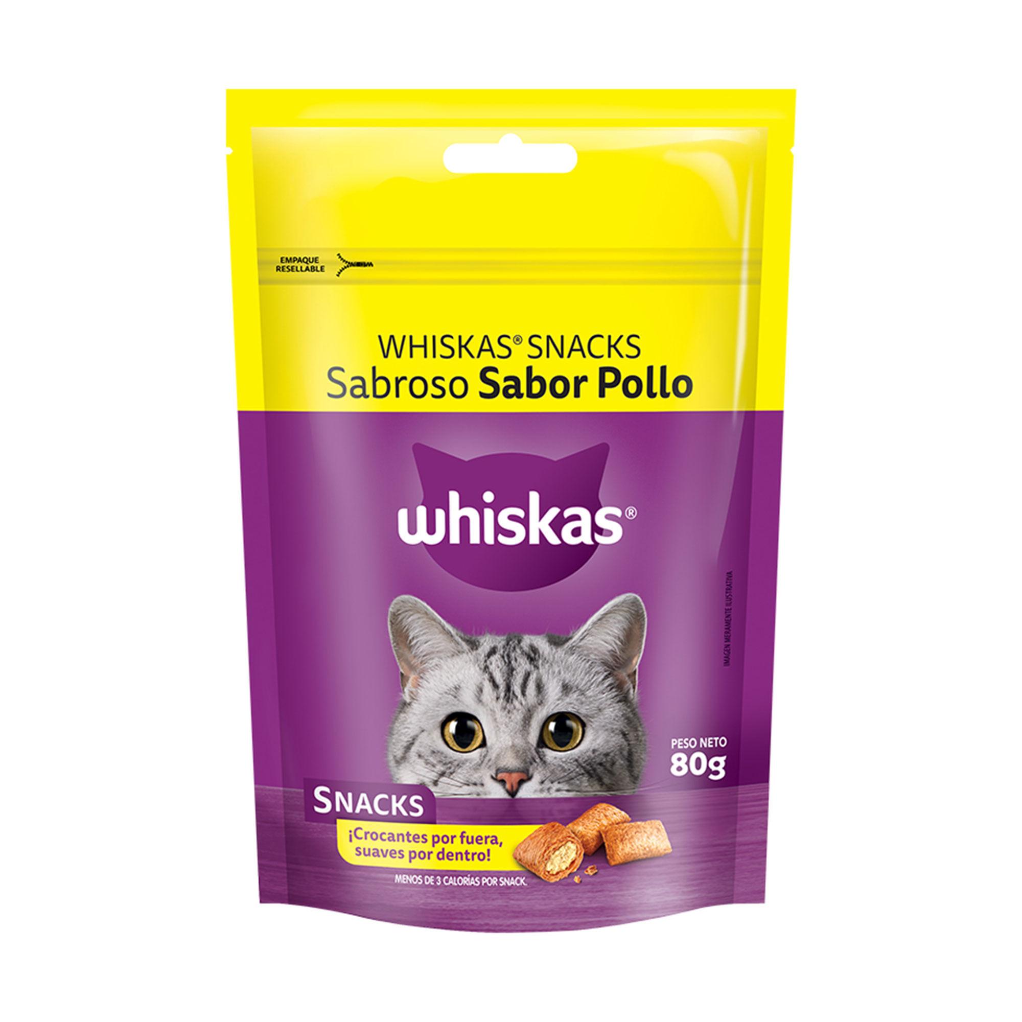 WHISKAS POUCH SABOR POLLO X80G