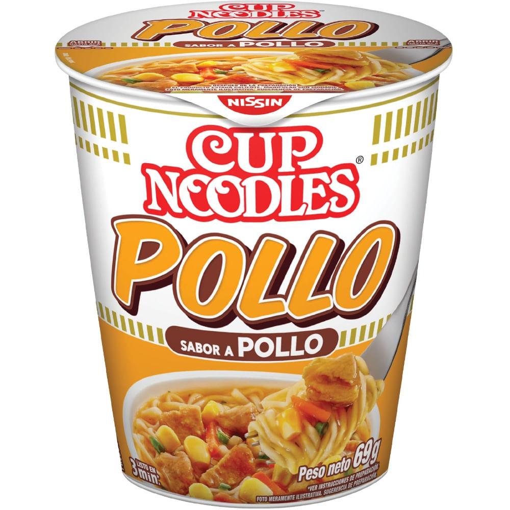 CUP NOODLES SABOR POLLO x 69g
