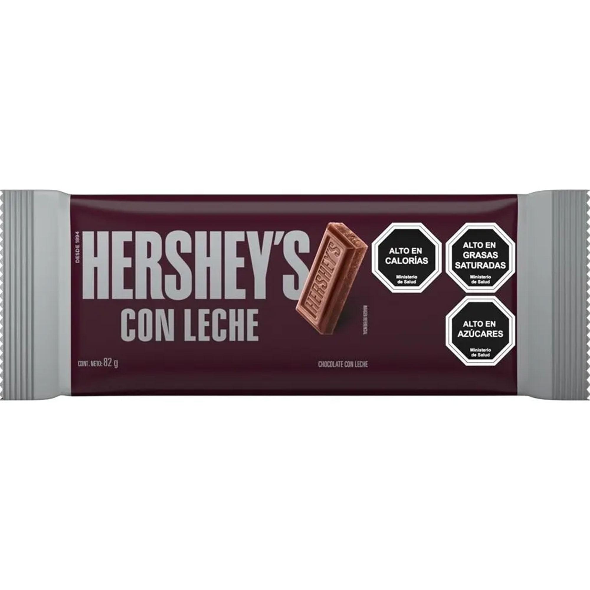 CHOCOLATE HERSHEY´S CON LECHE x 82g