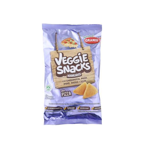 VEGGIE SNACKS PIZZA GRANIX x 45 g