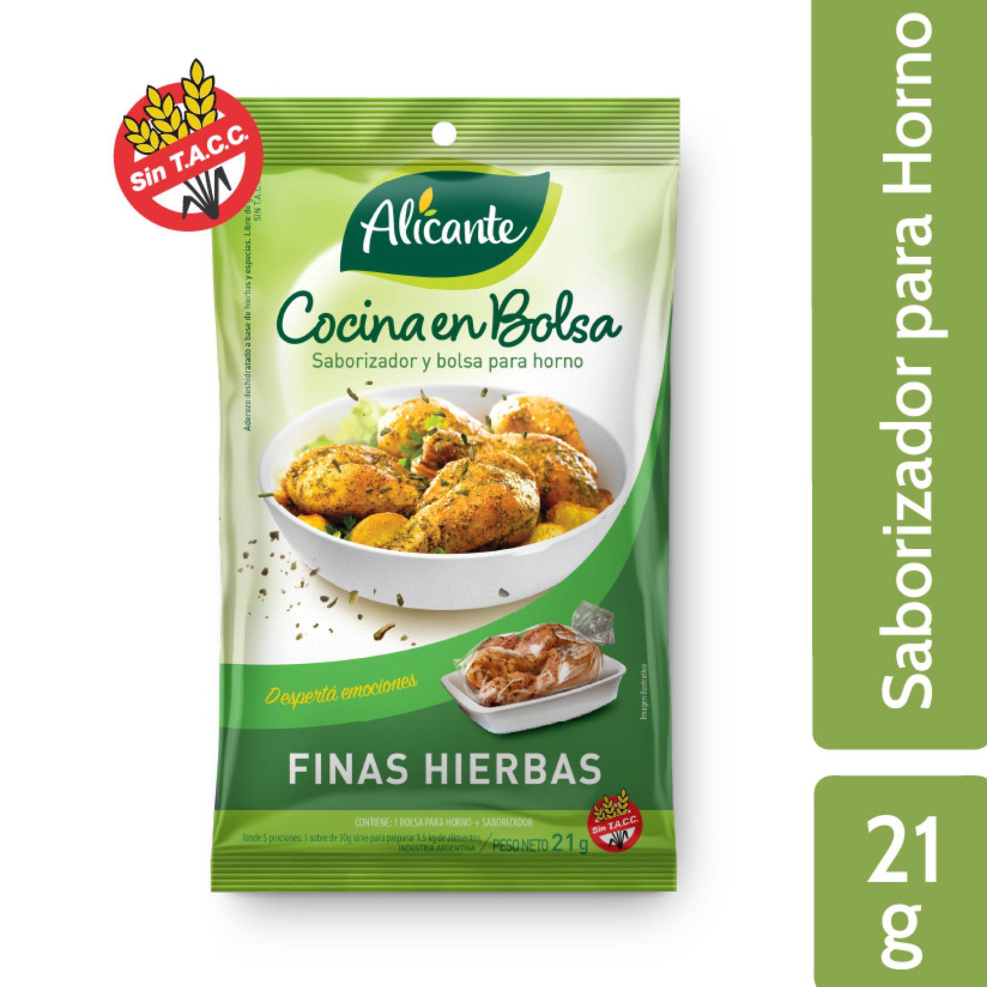 COCINA EN BOLSA FINAS HIERBAS ALICANTE x 30g