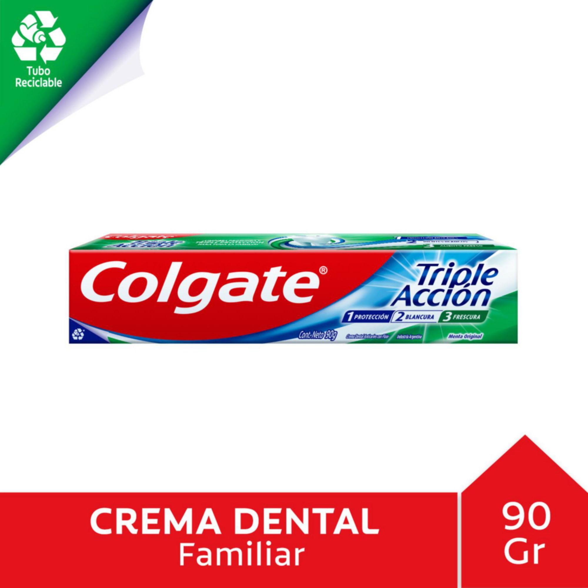 CREMA DENTAL TRIPLE ACCION COLGATE x 90g