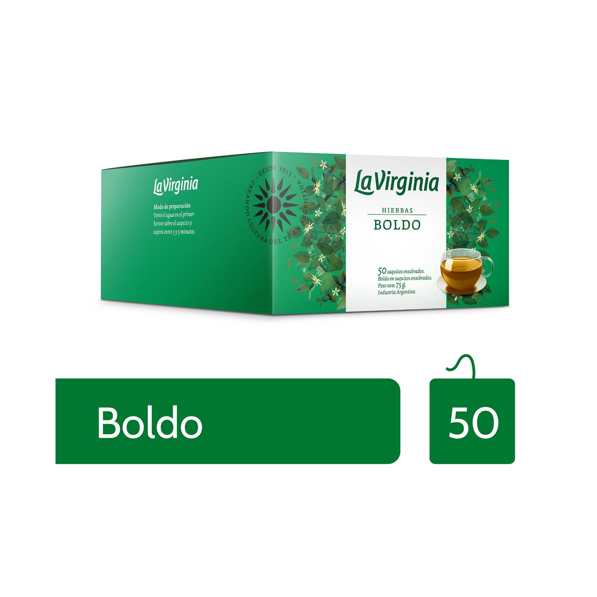 TE DE BOLDO LA VIRGINIA x 50 u