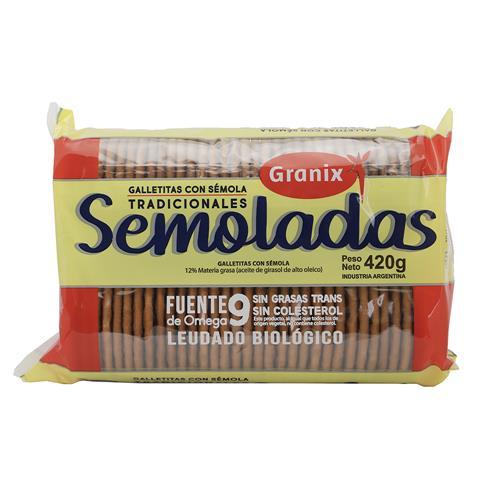 GALLETITAS SEMOLADAS GRANIX x 420g