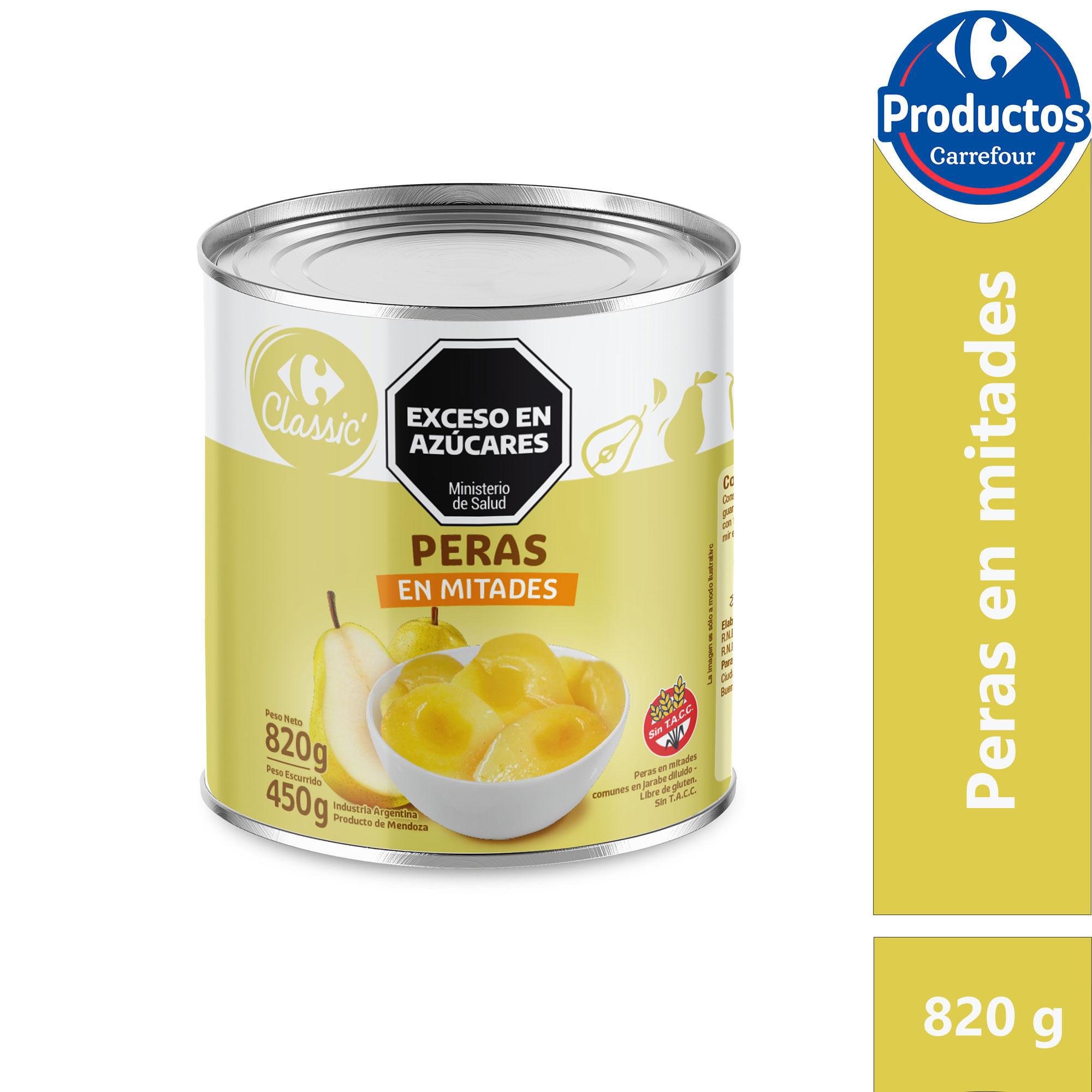 PERAS EN MITADES CUMANA 820g