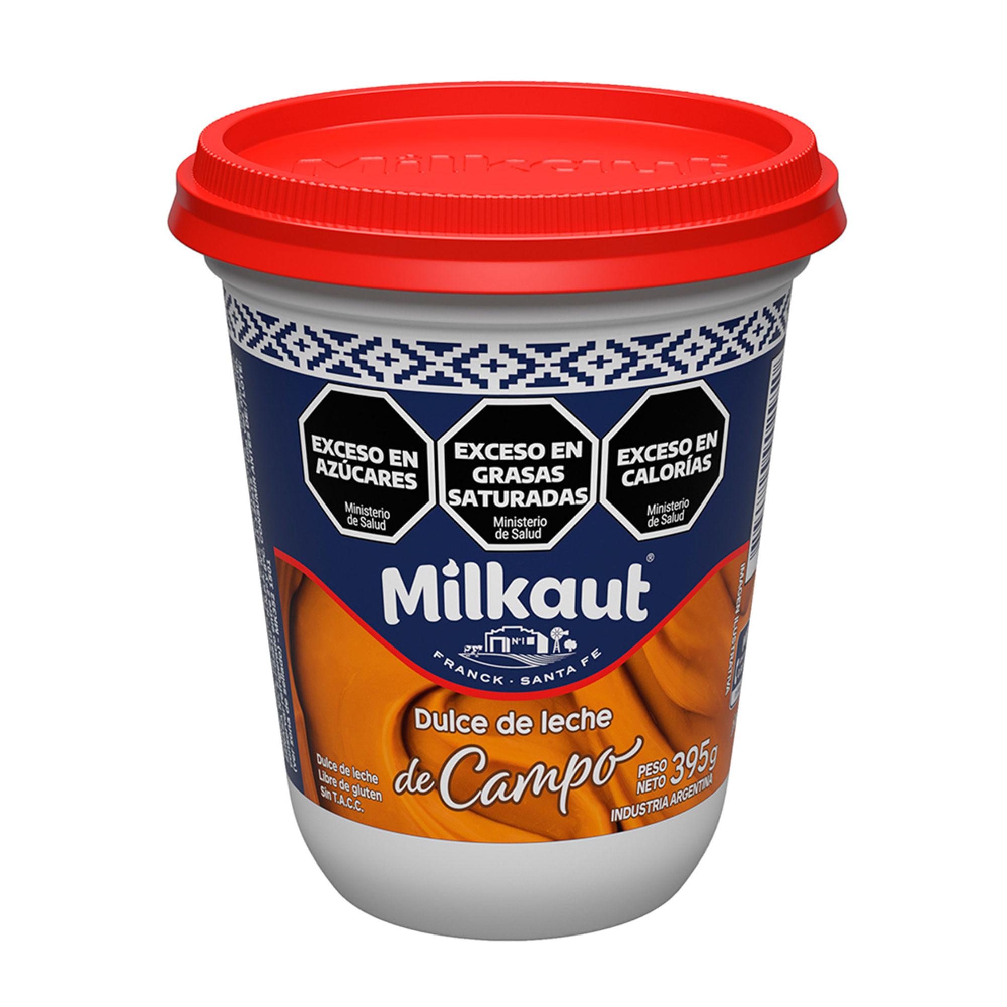 DULCE DE LECHE DE CAMPO MILKAUT x395grs