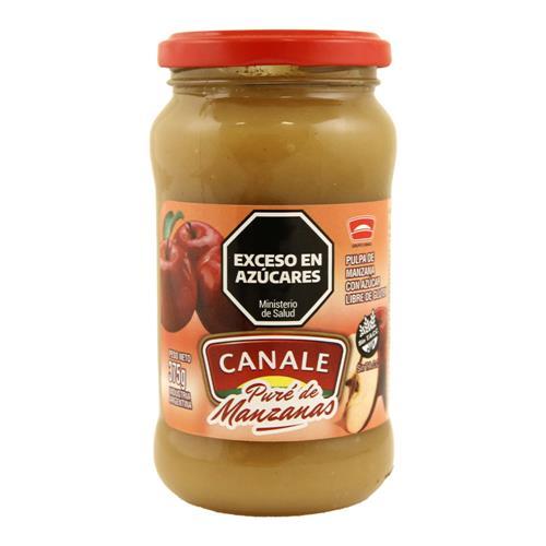 PURE DE MANZANAS FRASCO CANALE X375GRS
