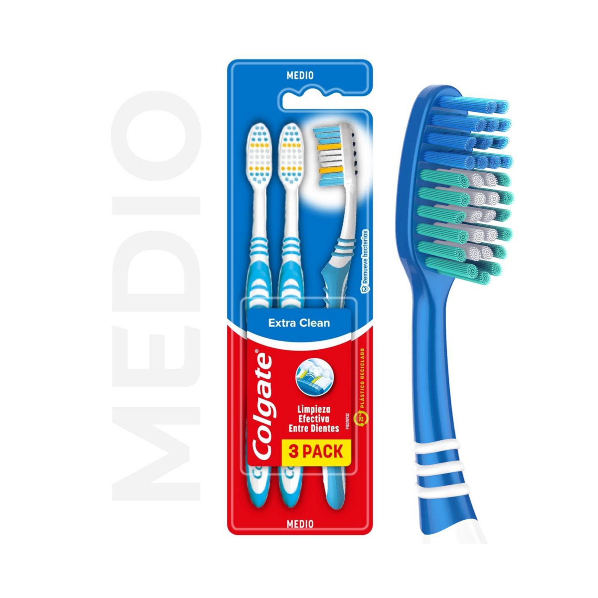 CEPILLO DENTAL COLGATE EXTRA CLEAN x3uni