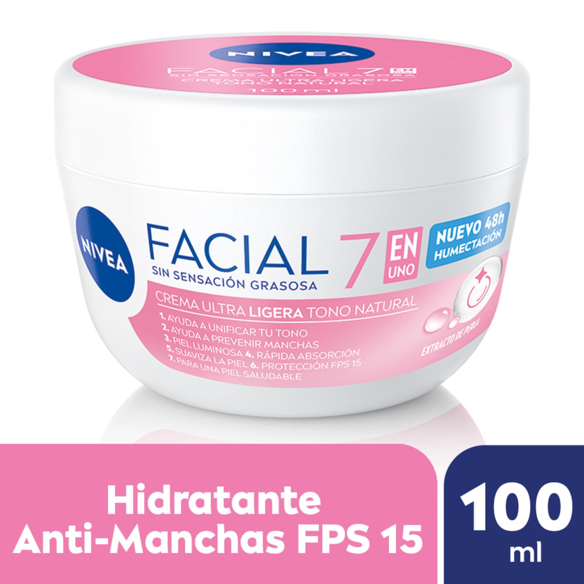 CREMA FACIAL RADIANTE 7 EN 1 NIVEA X 100GRS
