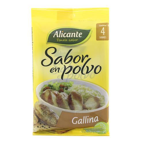 SABOR EN POLVO PANCETA ALICANTE x u