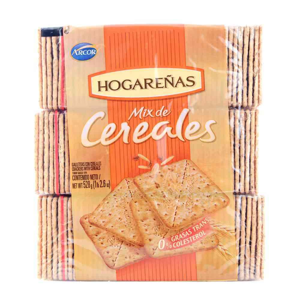 GALLETITAS HOGAREÑAS MIX CER TRIPACK 3 x 176 g